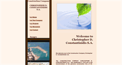 Desktop Screenshot of constantinidis.org